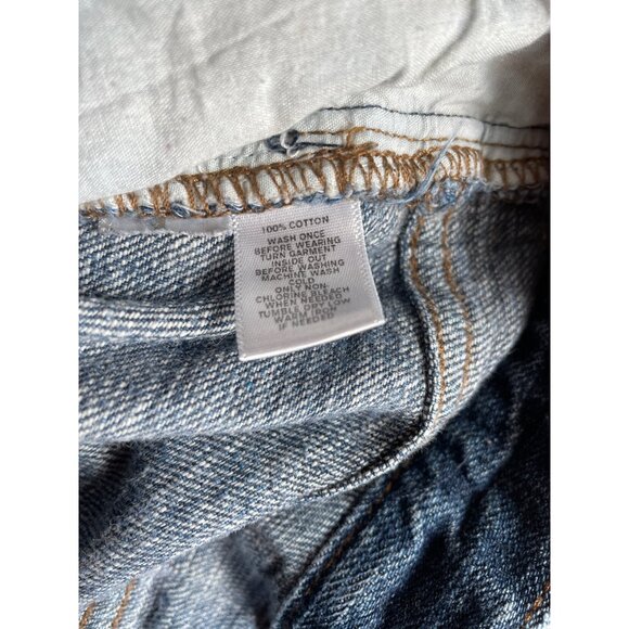 Loft Rolled Cuff Boyfriend Jeans Sz 12 - Picture 4 of 5